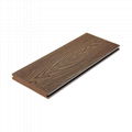 Outdoor WPC Flooring Solid Wood Plastic Composite Decking