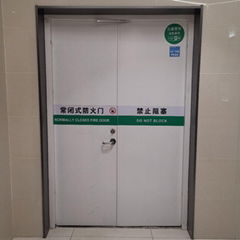 Double Swing Steel Fire Doors / Fire Rated door / Fire Proof Doors