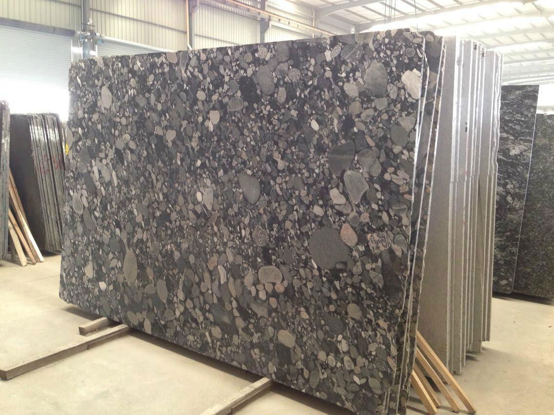 Pebble Red Granite Slab G 4 Union Stone China Manufacturer