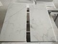 white calacatta 10mm thick marble tile 4
