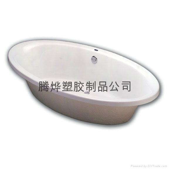 大型厚板吸塑加工（浴缸外壳吸塑） 3