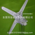 H125# Aluminum folding table base 5