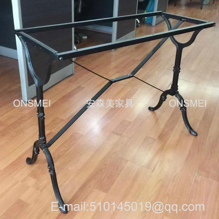 H090# Classical Cast Iron Table Base 4