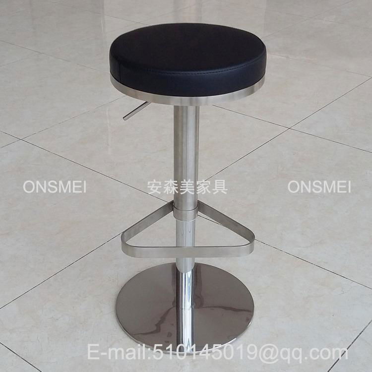 BS67# Stainless steel bar stool 2