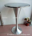 BT60# Stainless steel bar table 2