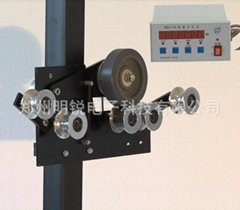 Wheeled meter counting device