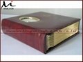 Wedding Leather Fabric Cloth Linen mats Slip-in Matted Photo Album 2