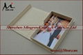  Linen Cotton Cloth prints Photo Storage packaging gift Box