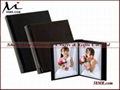 DIY Wedding Leather Fabric Linen Cloth Self Adhesive Peel and Stick Photo Album