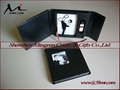 Wedding Leather Fabric CD DVD USB Case Packaging Box 4