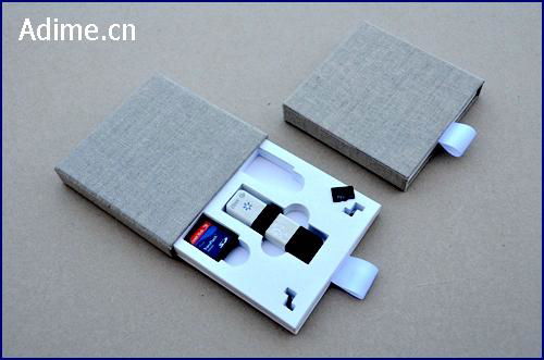 Drawer Wedding Linen USB Flash Drive Packaging Gift Box for photographer 5