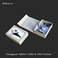  Linen Cotton Cloth prints Photo Storage packaging gift Box 1