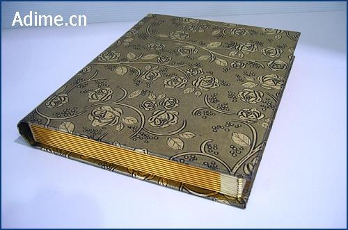 Wedding Leather Fabric Cloth Linen mats Slip-in Matted Photo Album 5