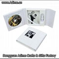 Wedding Leather Fabric CD DVD USB Case