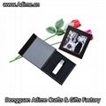 Magnet Wedding Linen USB Flash Drive Storage Packaging Gift Box 2