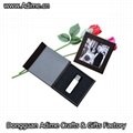 Magnet Wedding Linen USB Flash Drive Storage Packaging Gift Box