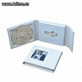 Wedding Leather Fabric Linen DVD CD USB photo box Case 3