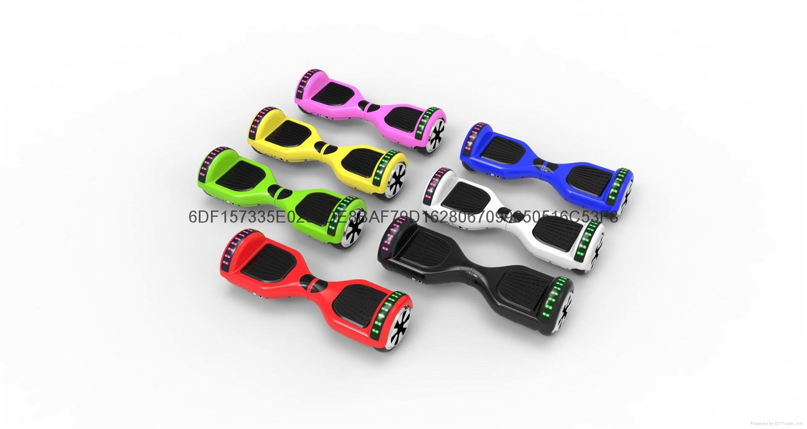 6.5inch 2 wheel hoverboard with LED and bluetooth