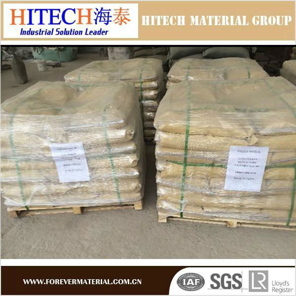 Fused mullite low cement refractory castable