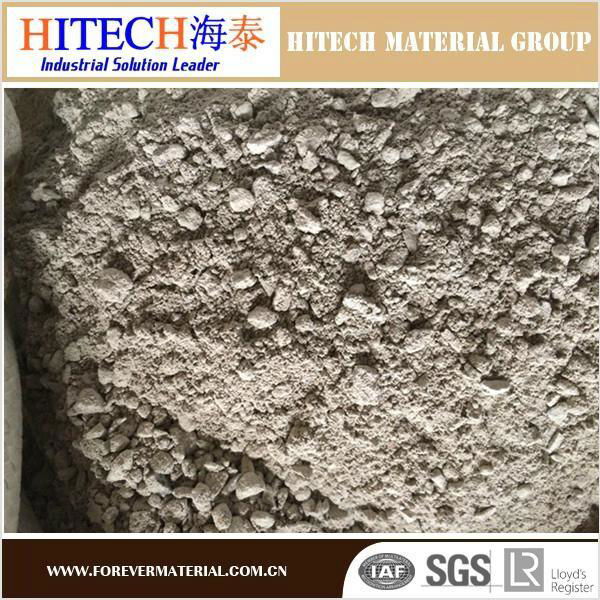 Fused mullite low cement refractory castable 2