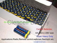 Zinc Chloride Battery R6P AA size