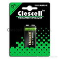 Alkaline Battery 9V 6LR61 size 1