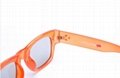 Sell stock wholesale round polarized 3D glasses flash type 3D glasses fine polar 3