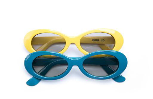 Special price to promote children's round polarized 3D glasses children's stereo