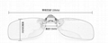 Cinema 3d glasses reald imax3D glasses clip set polarized passive 5