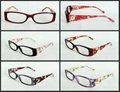 silm reading glasses fahsion plastic eyeware samll frame reading glasses for uni