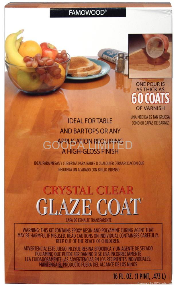 Glaze Coat Crystal Clear Epoxy Coating 2