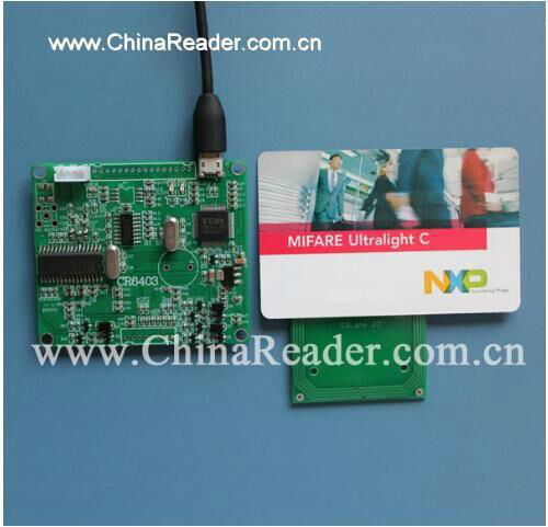 13.56Mhz ISO14443A B ISO15693,SAM CPU Card USB Reader