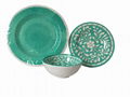 hot selling melamine dinnerware set ( 3 pcs of set)