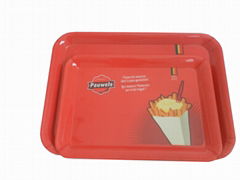 plastic melamine tray