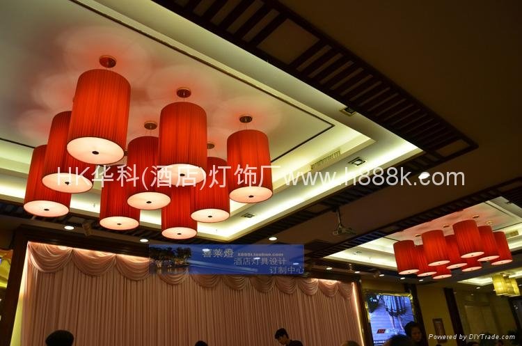 中式餐厅灯 酒店餐吊灯 2