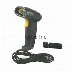 Manual Wireless Handhold Laser Barcode Scanner 120 scans per second  50 meters