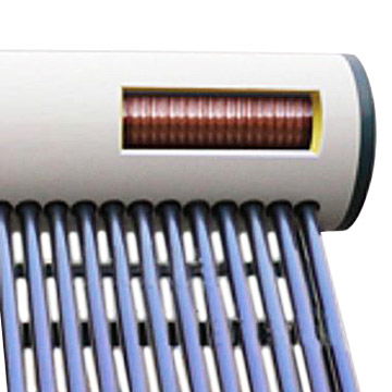 solar water heater with copper coil