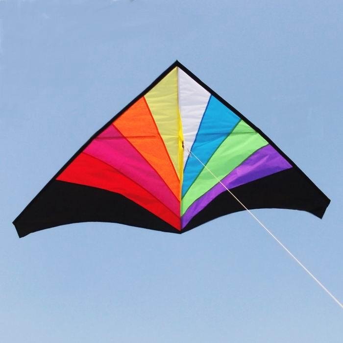 风筝安装示意图 三角图片