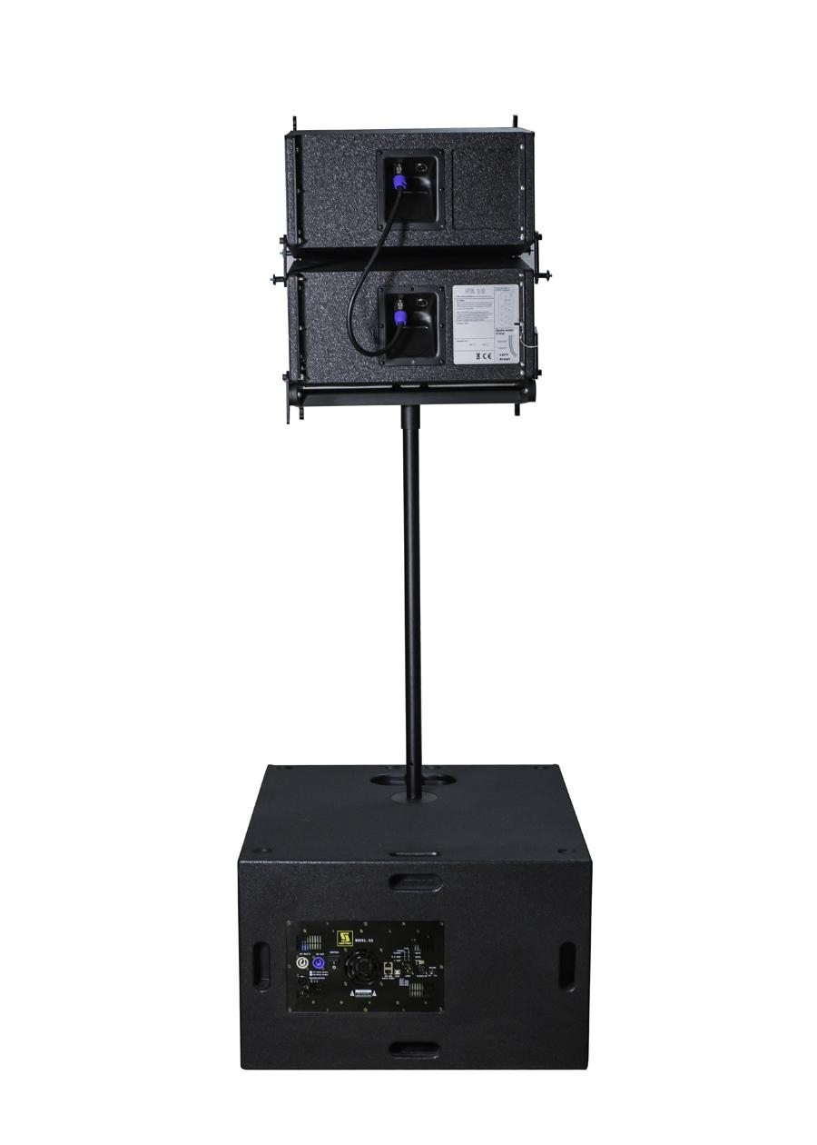 VR10 Pro Powered Line Array System VR S30 2 X 15'' Active Subwoofer