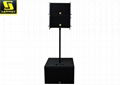 VR10 Outdoor Sound System Single 10'' Powered Line Array DJ Speaker