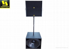 Neodymium Dual 10 Inch Active Line Array