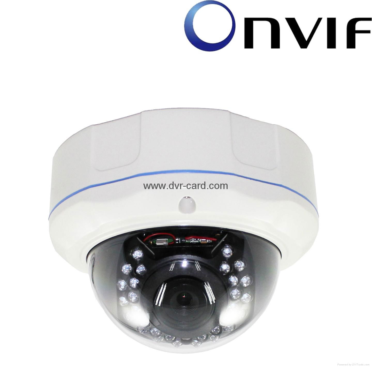 1 Megapixel Mini IR Waterproof IP Dome Camera