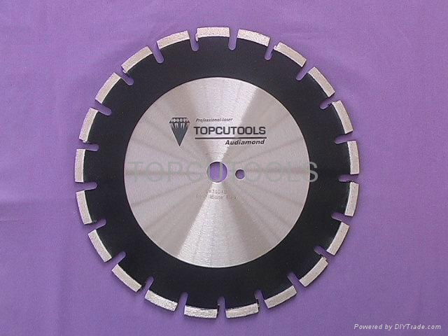 Laser Diamond saw blade for Asphalt & Besser Block Series 