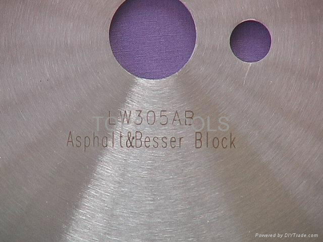 Laser Diamond saw blade for Asphalt & Besser Block Series  3