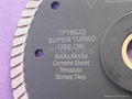 Hot pressed Super Turbo saw blade