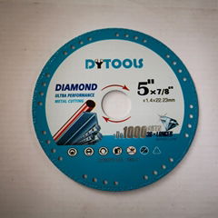 Vacuum brazed diamond blade