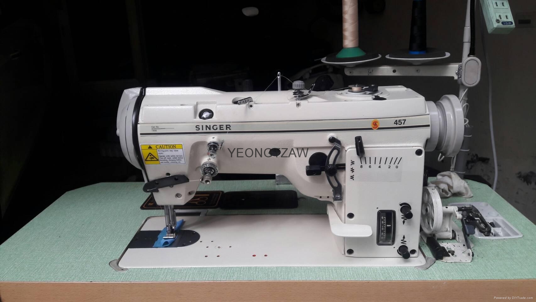 SINGER 457 ZIGZAG SEWING MACHINE(REBUILT) (Taiwan Manufacturer