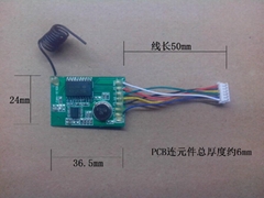 Superheterodyne wrieless remote control