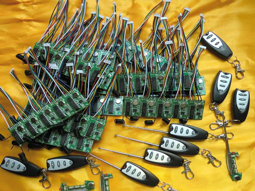 Superheterodyne wrieless remote control receiver 4