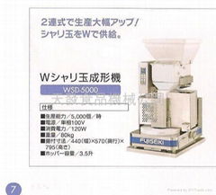 Fujiseiki auto nigiri machine  USED CAP5000 PCS/HR